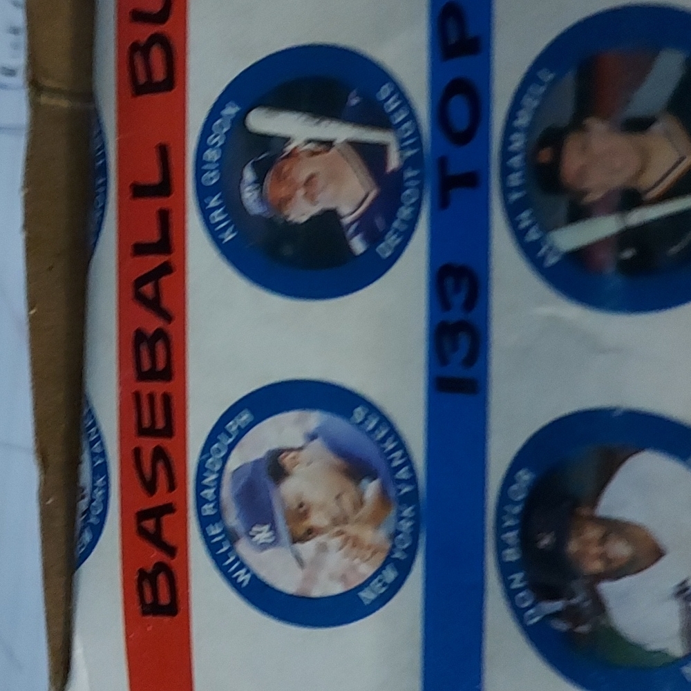Baseball buttons - Picture 3 of 5